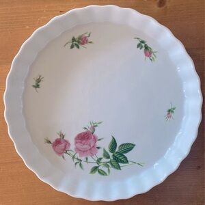 Vintage Christineholm Fluted Quiche Dish